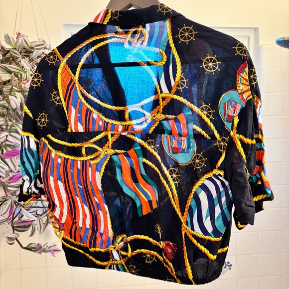 Pull&Bear Nautical Blouse - Picture 6 of 7